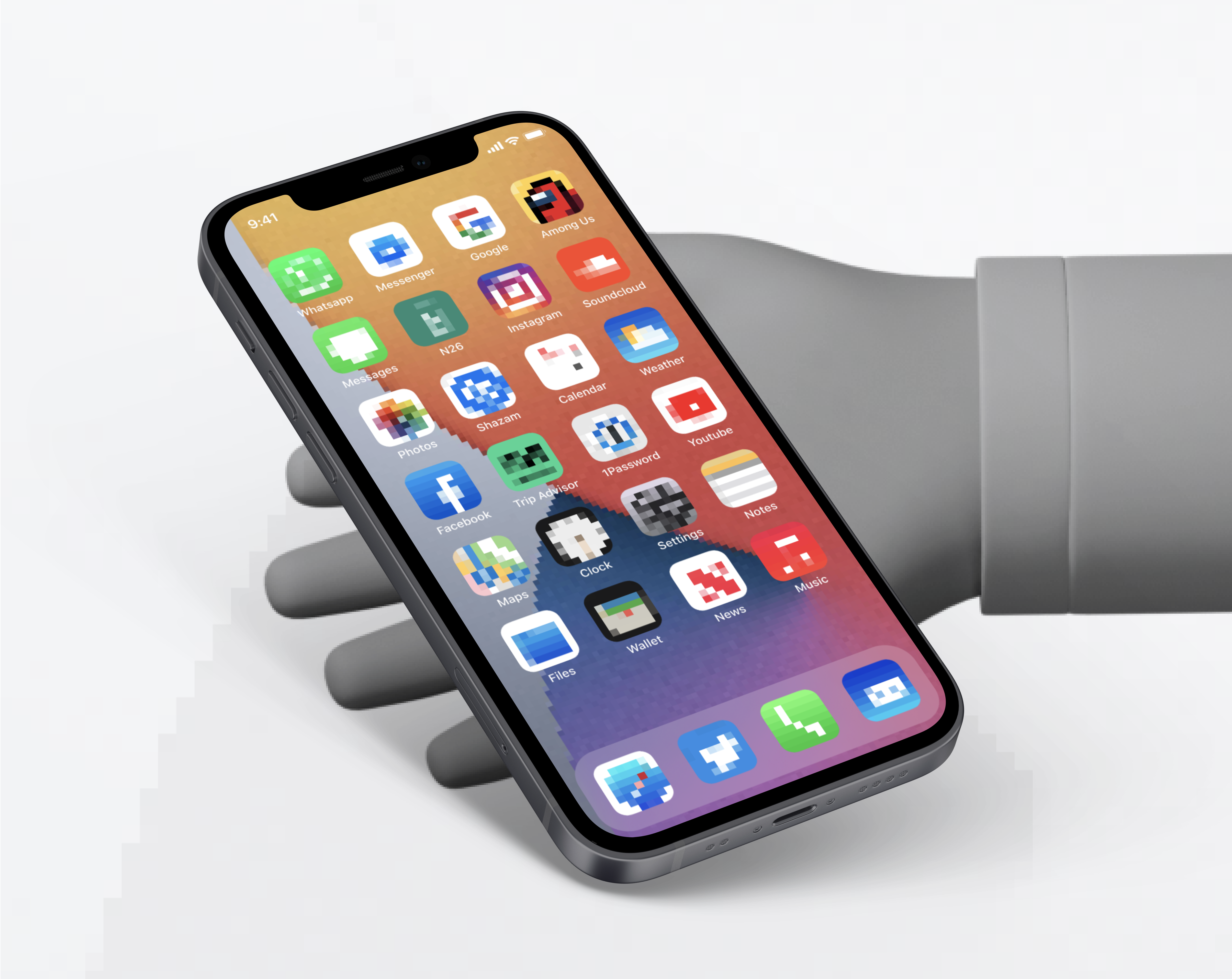 Pixel iOS App Icons gallery image