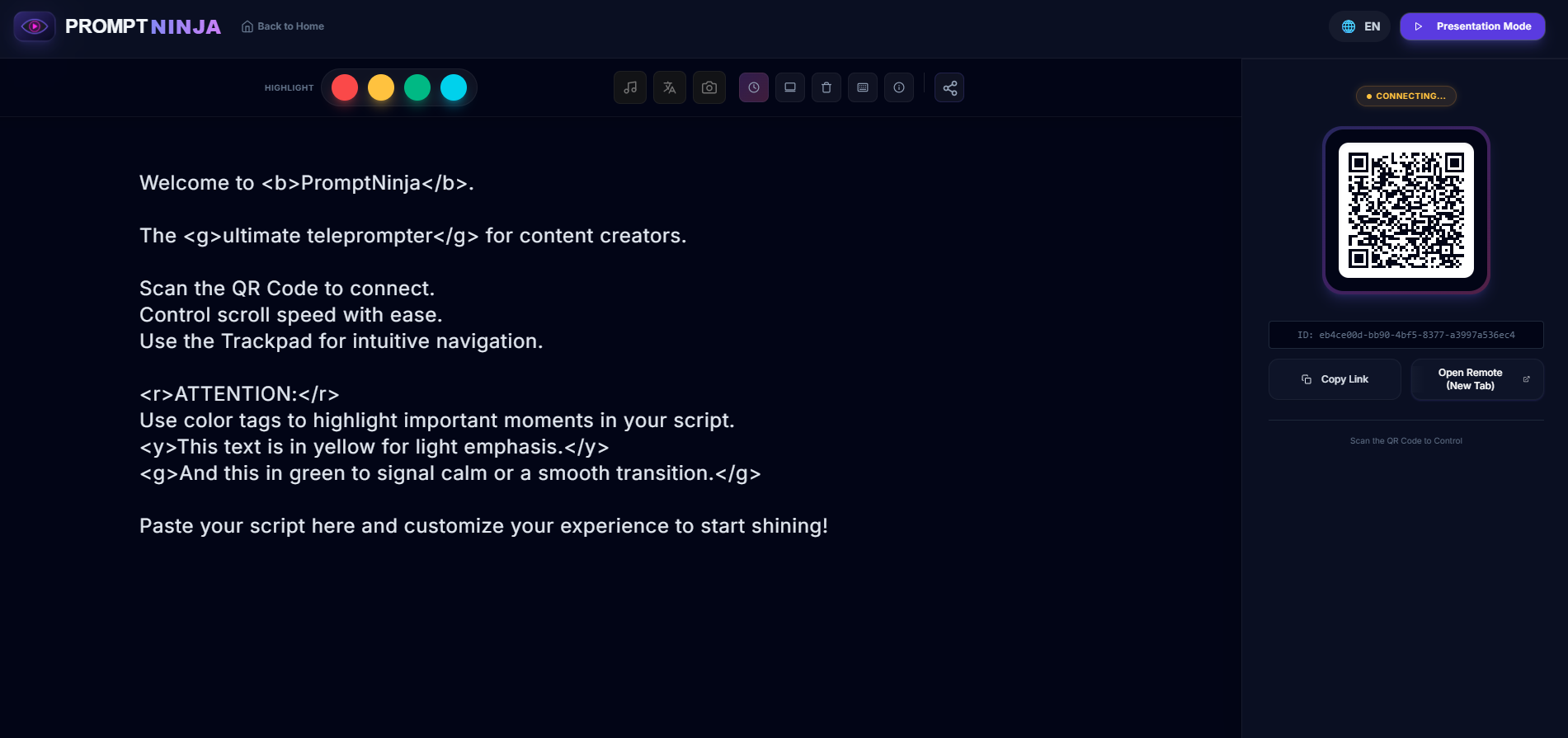 PromptNinja - Screenshot 3 showing product features and functionality