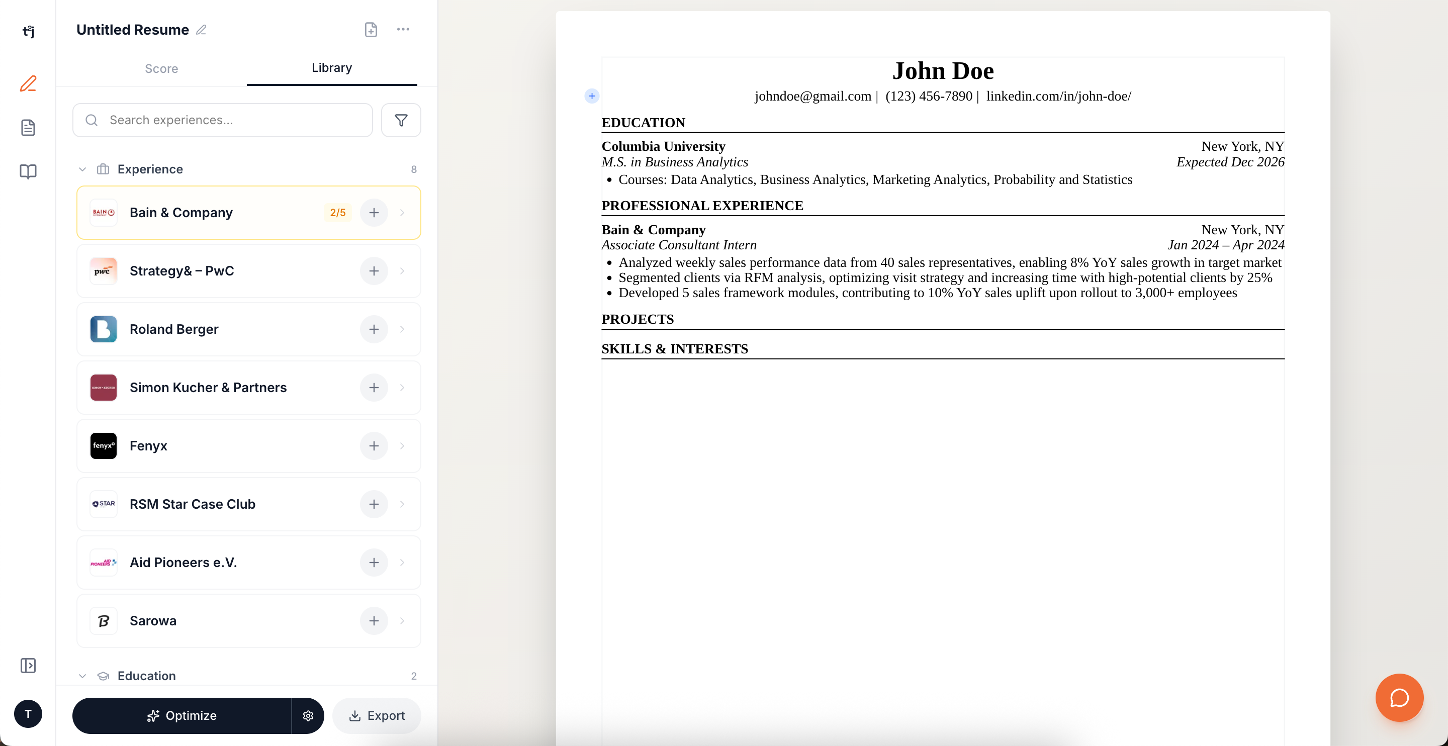 tailor²job gallery image
