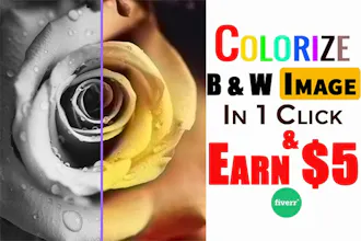 How to Colorize Black & White Photo gallery image