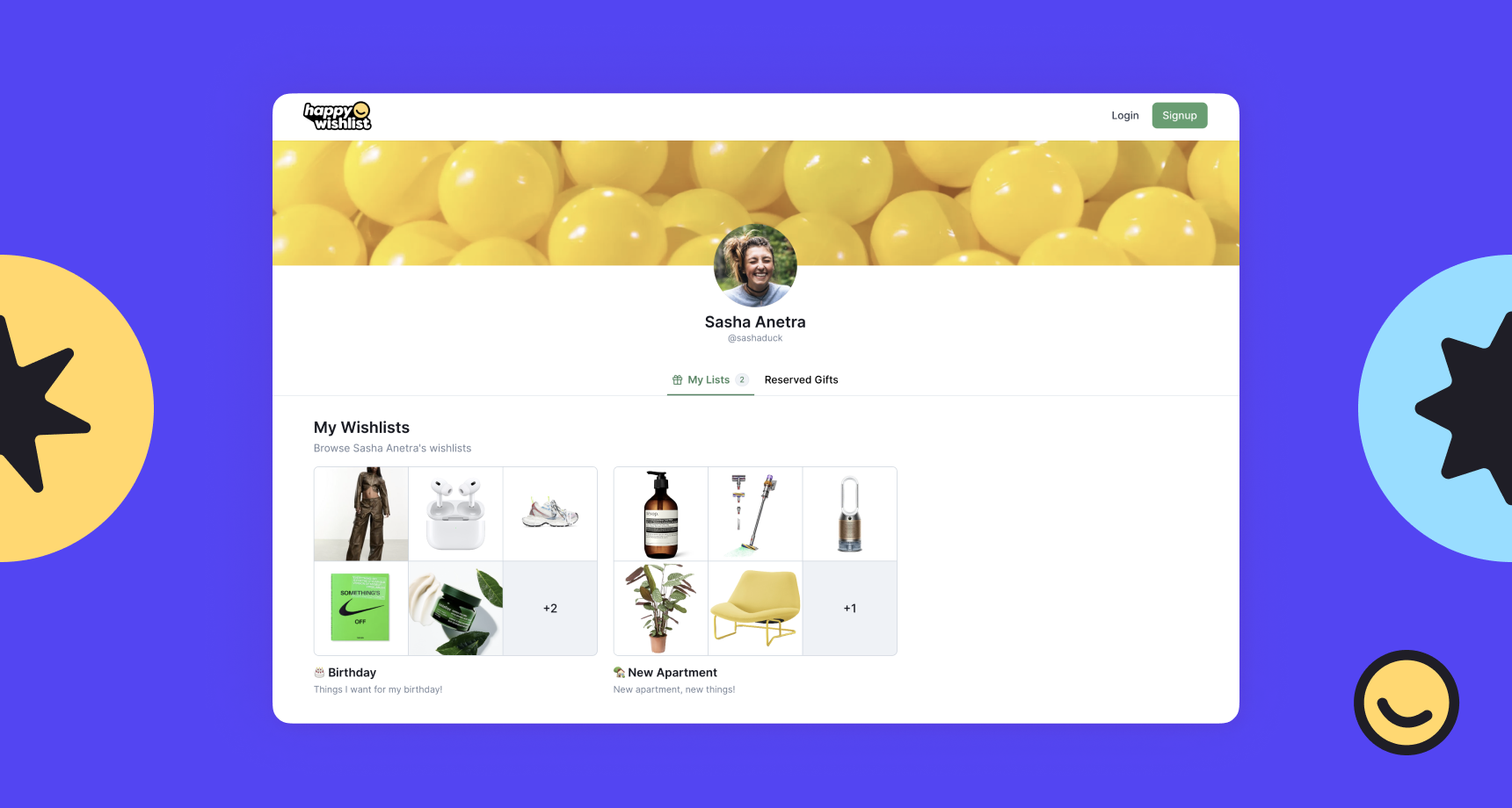 وسائط HappyWishlist - رغبات لا نهائية ، نقرة واحدة بعيدا 3