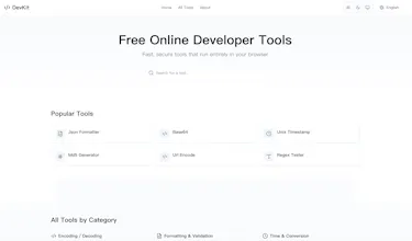 Free Online Developer Tools gallery image