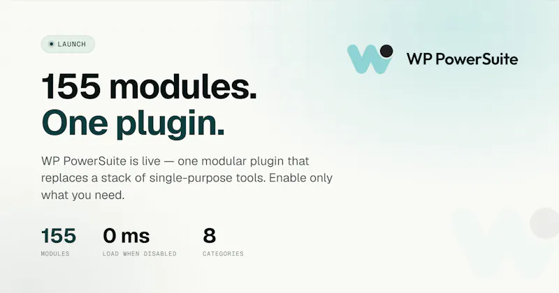WP PowerSuite screenshot 2