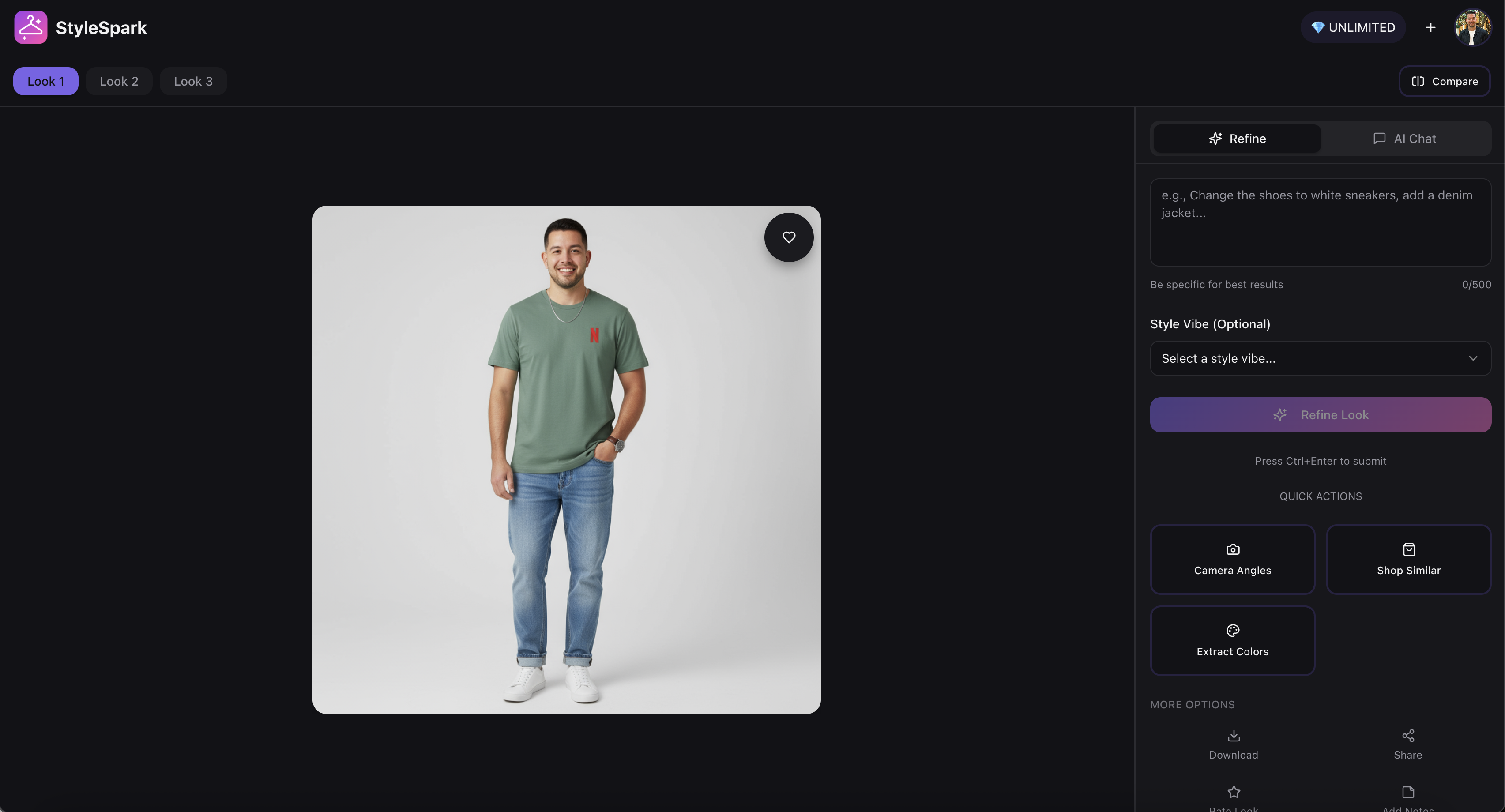 Média StyleSpark - Votre styliste personnel alimenté par l'IA 3