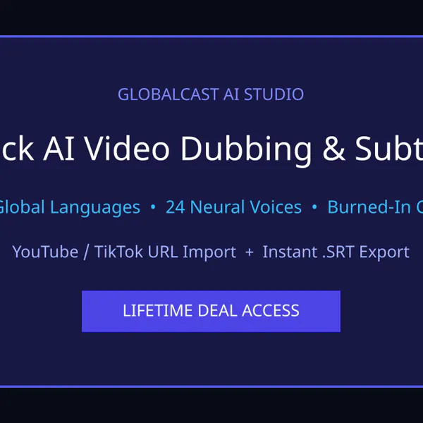 GlobalCast AI Studio v3.0