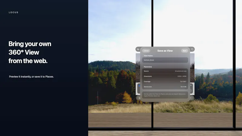 Locus for Apple Vision Pro screenshot 7