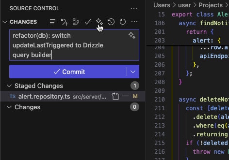 GitusAI - Main screenshot showing features and interface