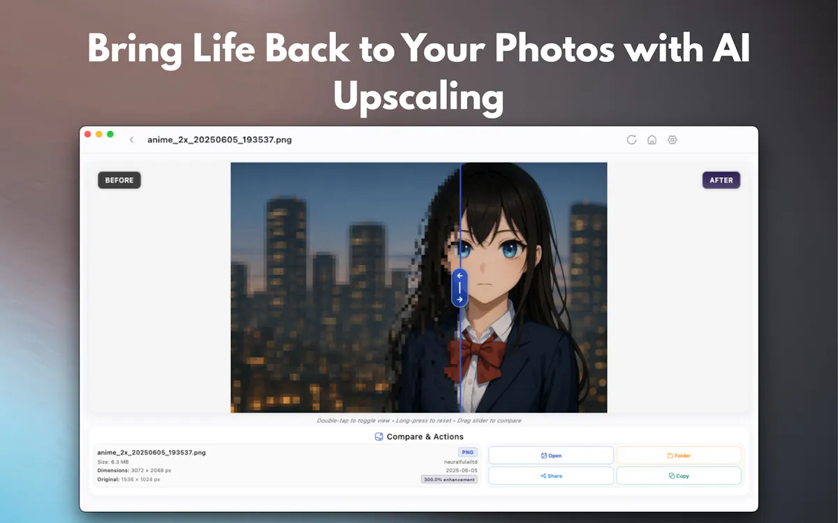 SuperResolution macos
