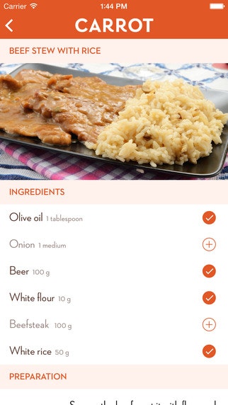 Carrot iOS gallery image