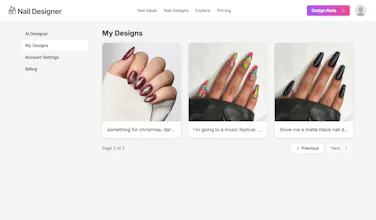 Nail Designer AI gallery image