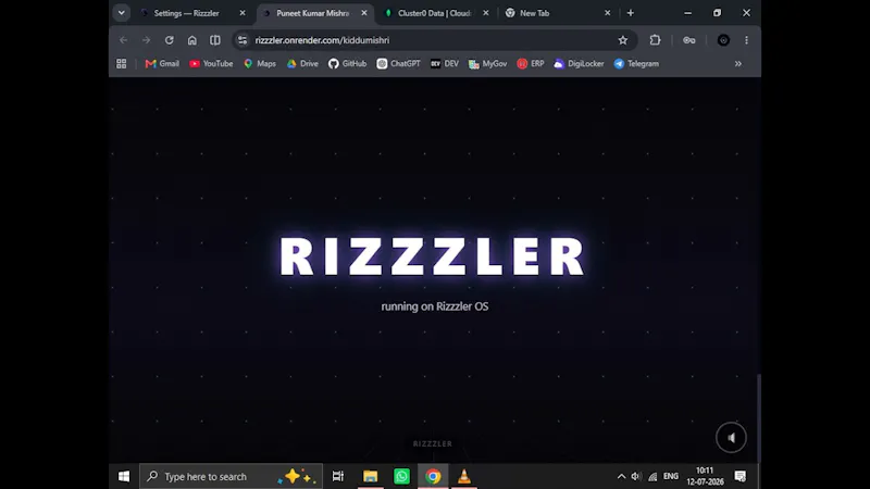 Rizzzler — Show yourself off screenshot 1 (video preview)