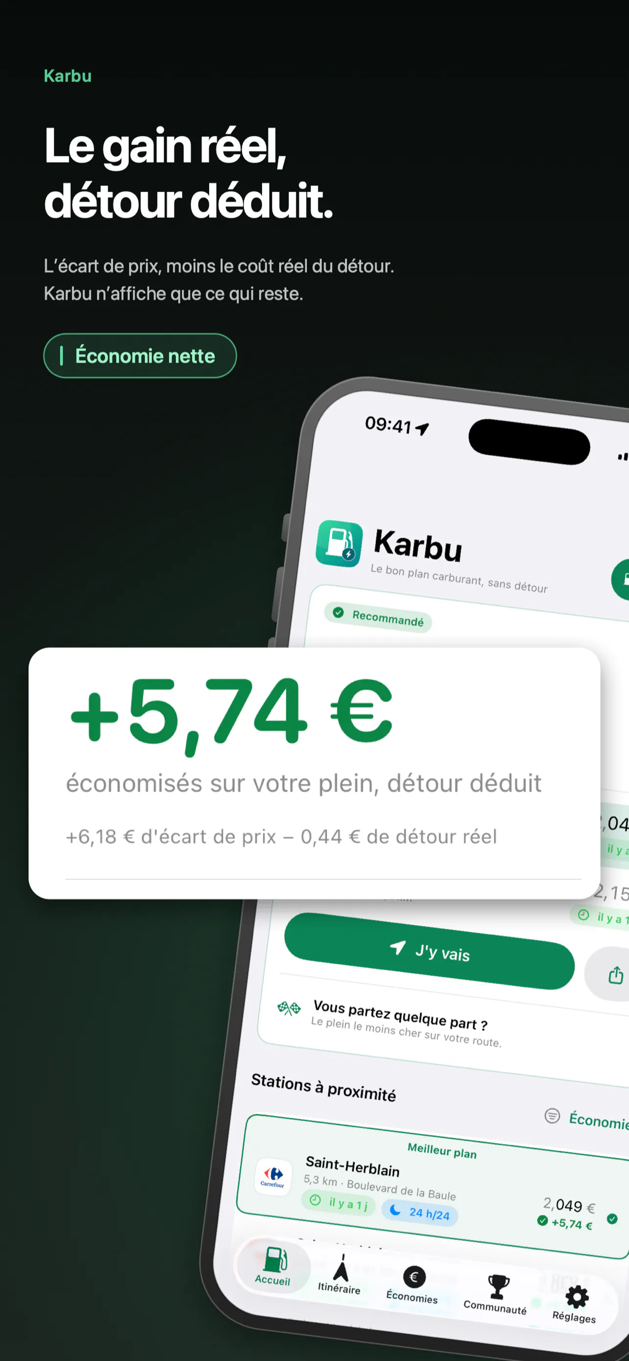 Karbu : Prix des carburants sans détour gallery image