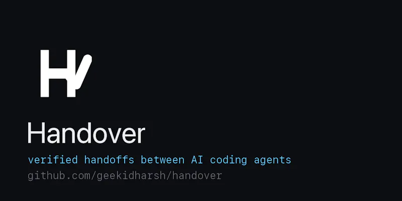 Handover screenshot 1