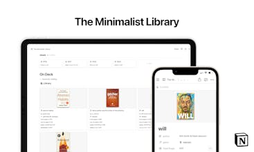 The Minimalist Library gallery image