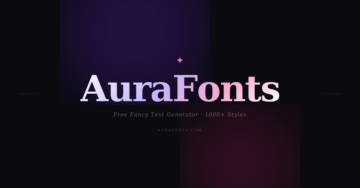 AuraFonts gallery image