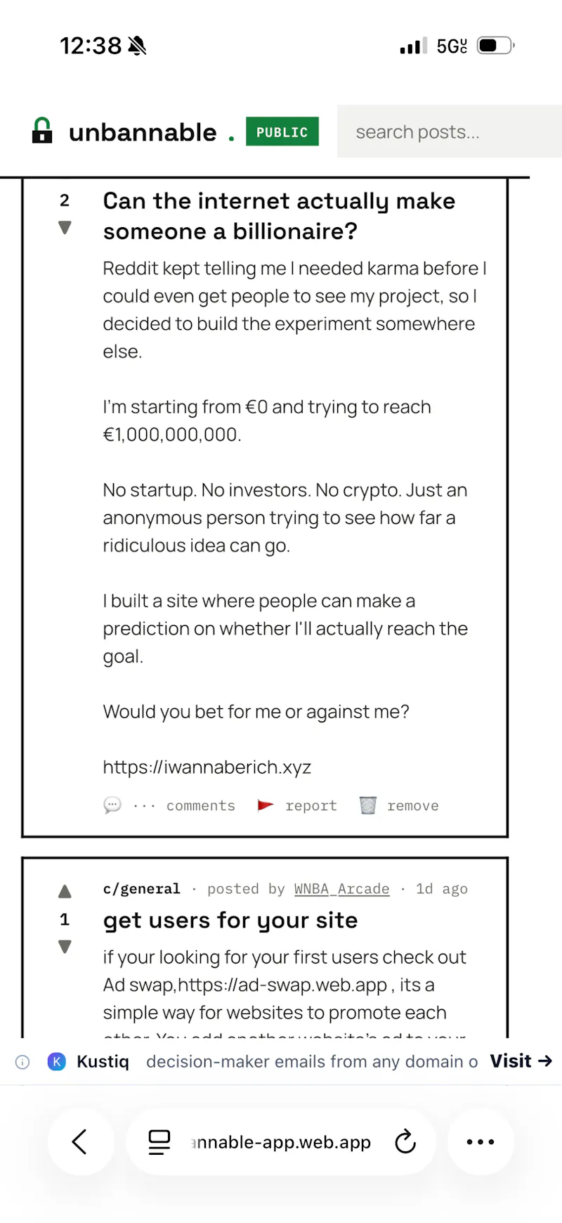 unbannable screenshot 1