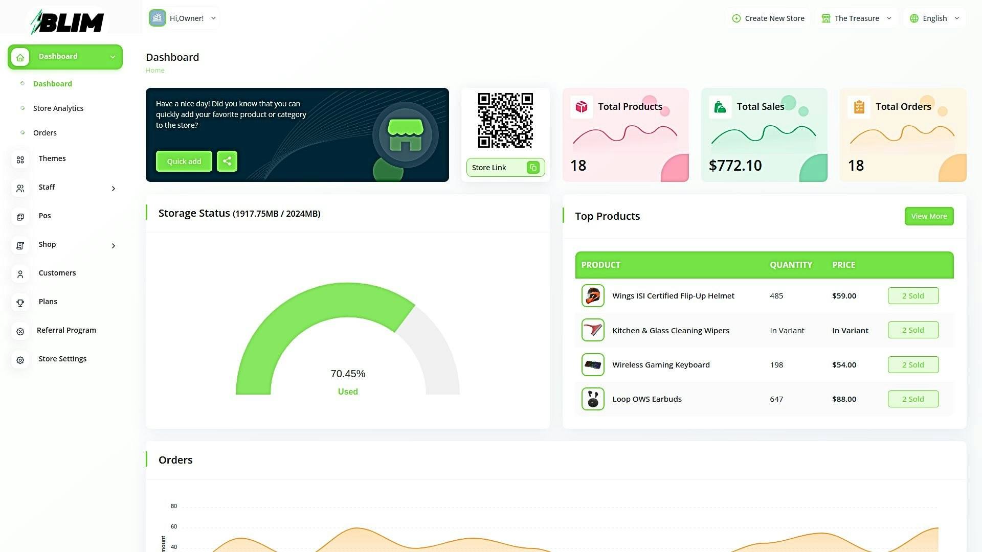 Blim | eCommerce Website Builder with AI gallery image