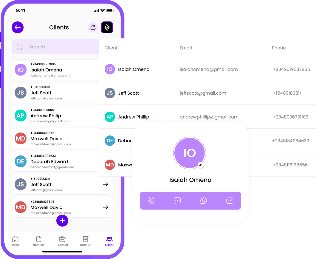 Billing Plus - Screenshot 4 showing product features and functionality