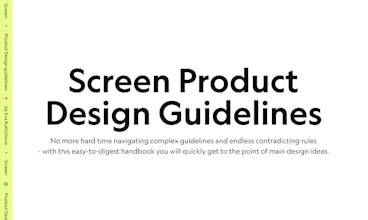 SCREEN - THE product design handbook gallery image
