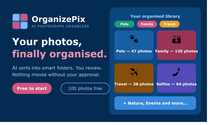 OrganizePix logo