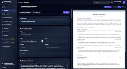 aitailor.pro - The 0.1% AI "Railgun" gallery image