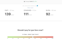 ETH Gas Fees Tracker media 1