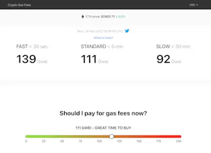 ETH Gas Fees Tracker gallery image