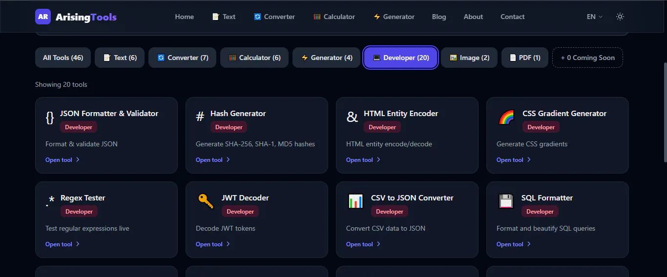 ArisingTools screenshot