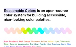 Reasonable Colors media 1