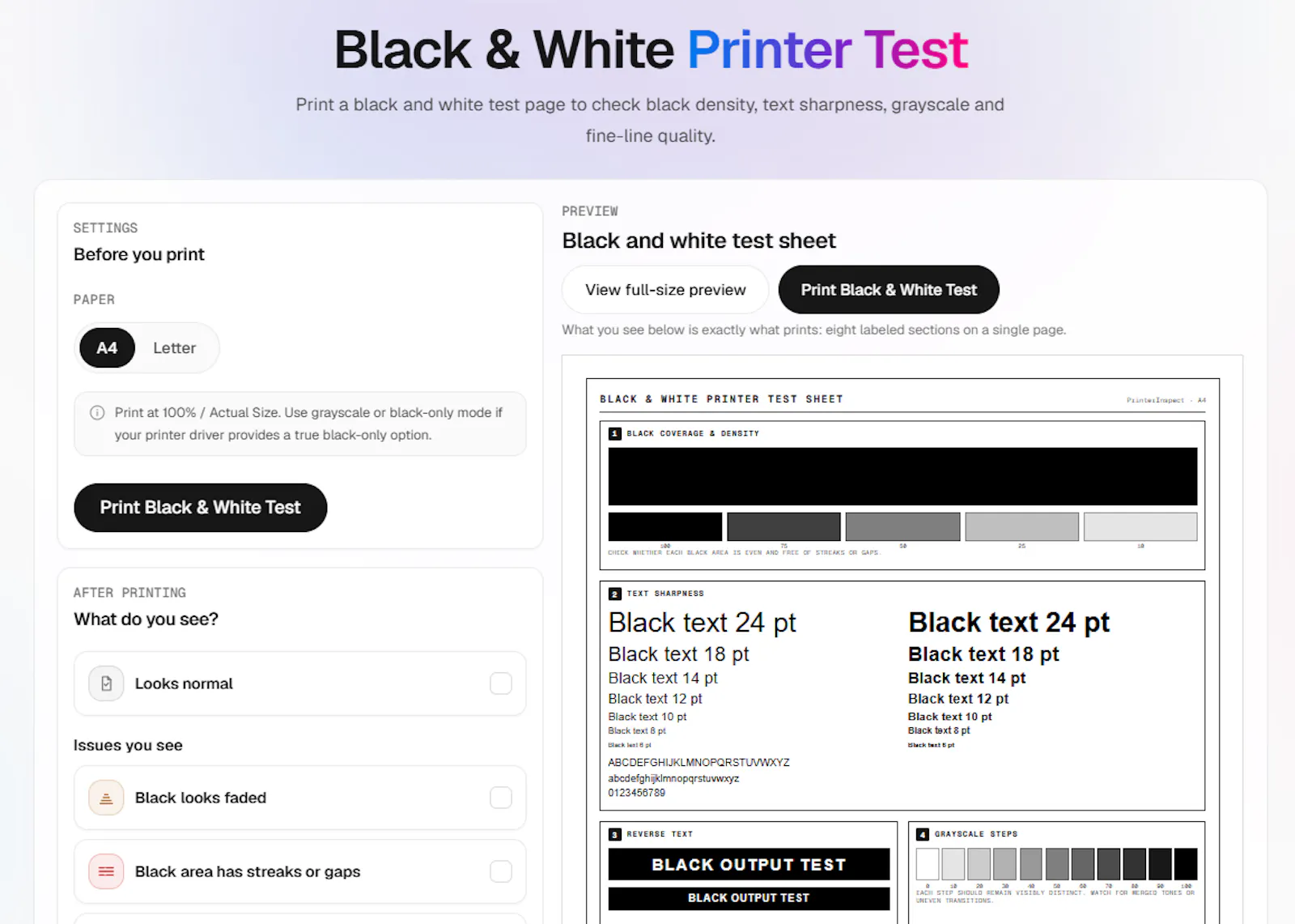 Printer Inspect screenshot 4