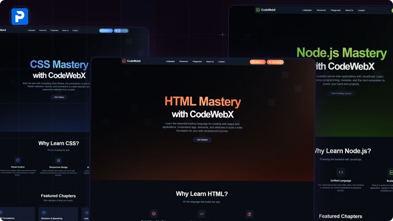 CodeWebX – Learn Coding In Smarter Way - Screenshot 3 preview