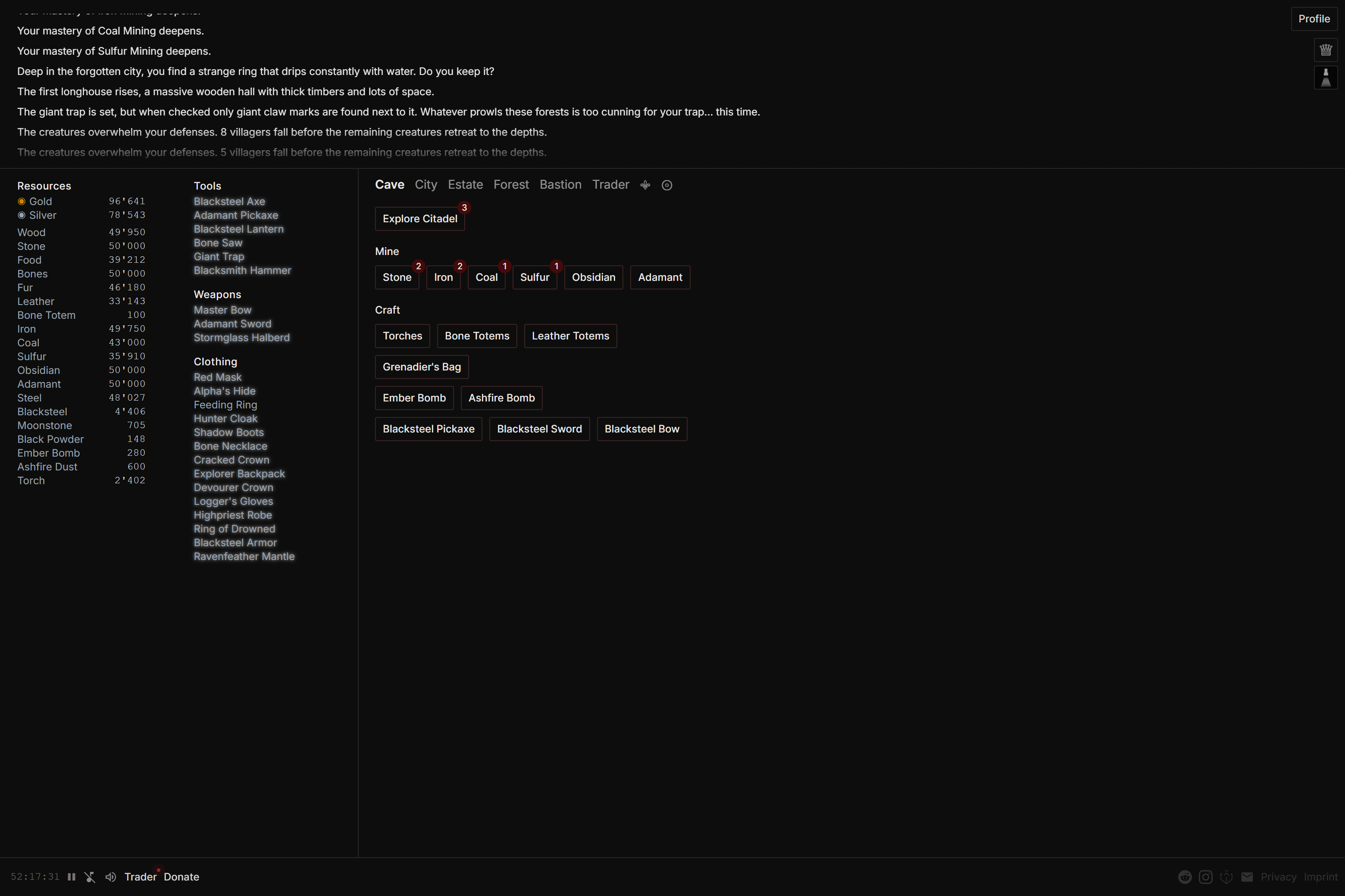 A Dark Cave - Screenshot 3 showing product features and functionality