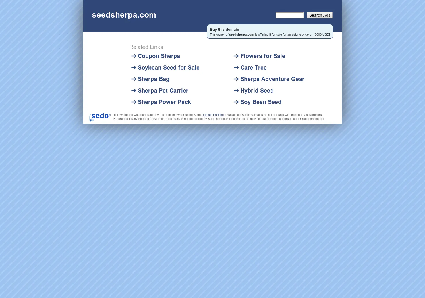 Seed Sherpa