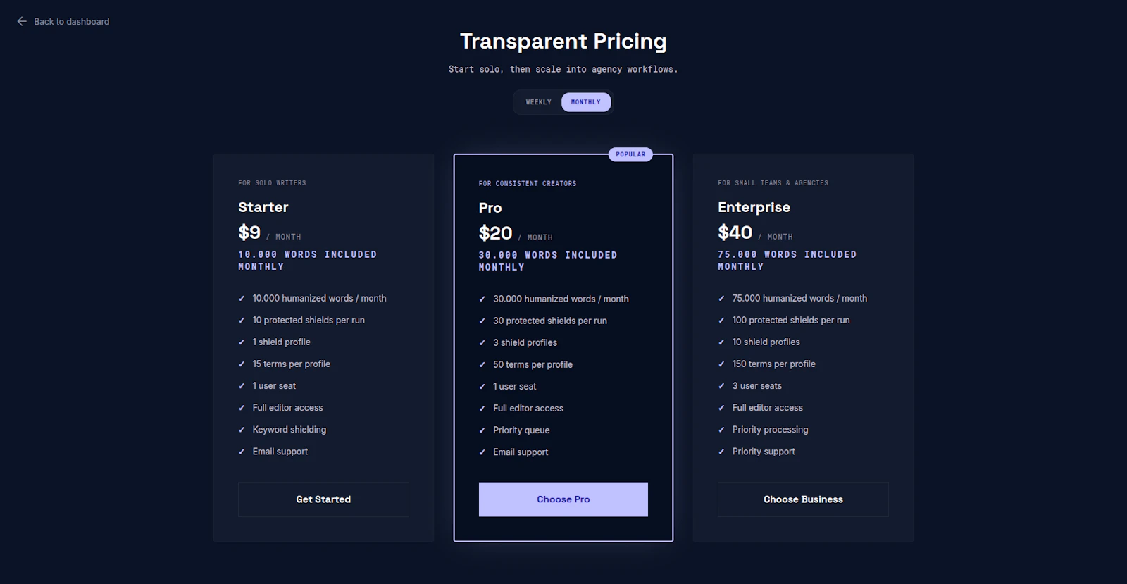 HumanizerPro screenshot 3