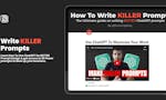 Learn To Write KILLER Prompts image