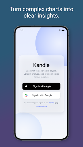 Kandle - Main screenshot showing features and interface