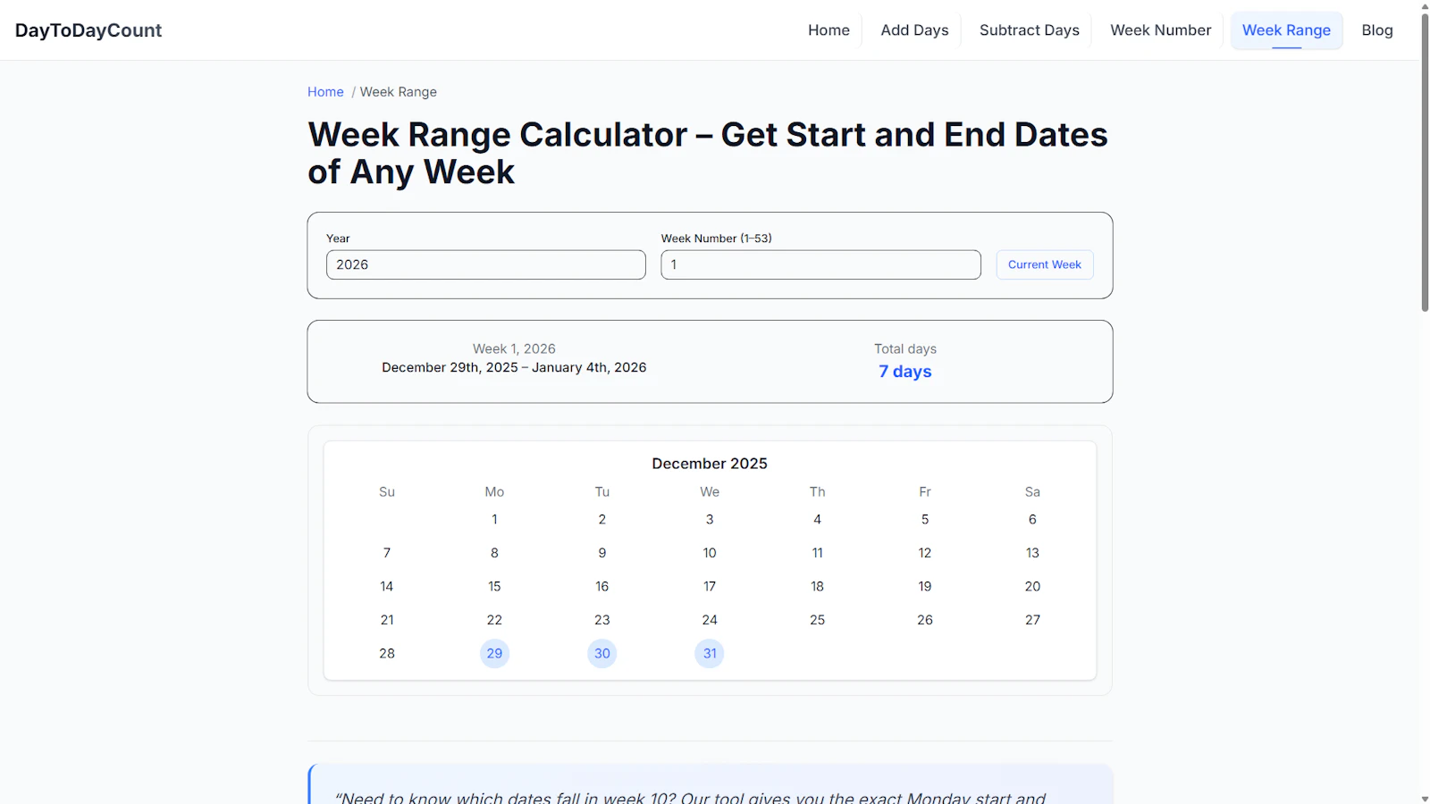 Day to Day Count screenshot 3