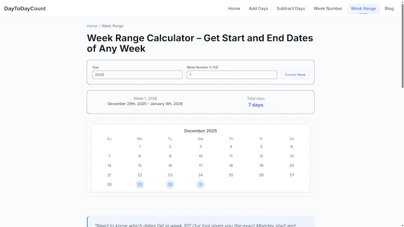 Day to Day Count screenshot 3