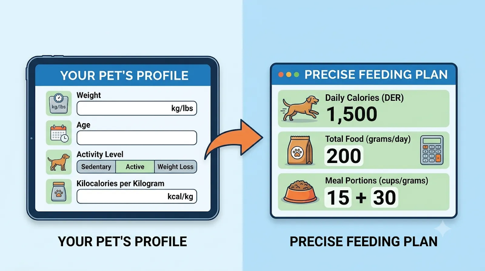 PawPortion — Pet Calorie Calculator screenshot 2