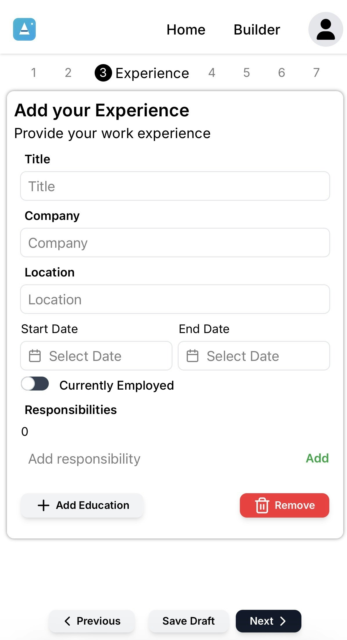 AIResumeBuilder gallery image