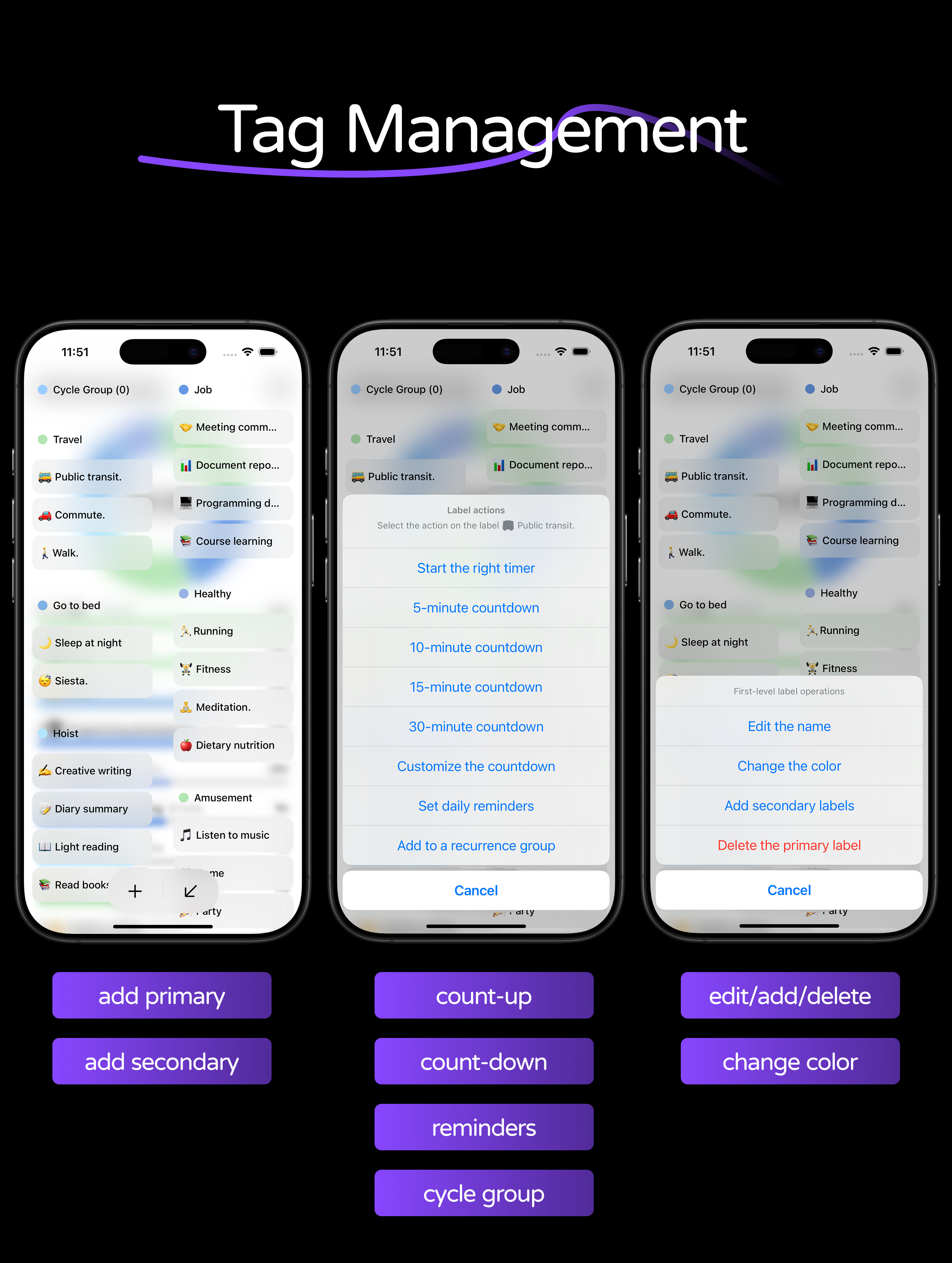 TimeLog+ Track time with tags gallery image