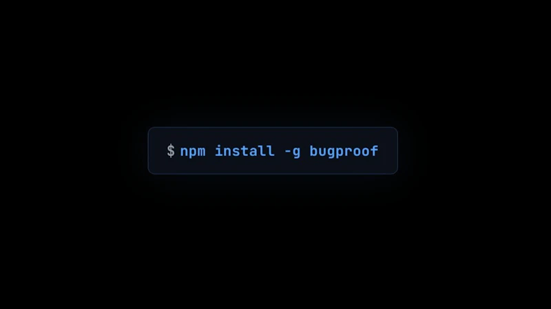 BugProof screenshot 2