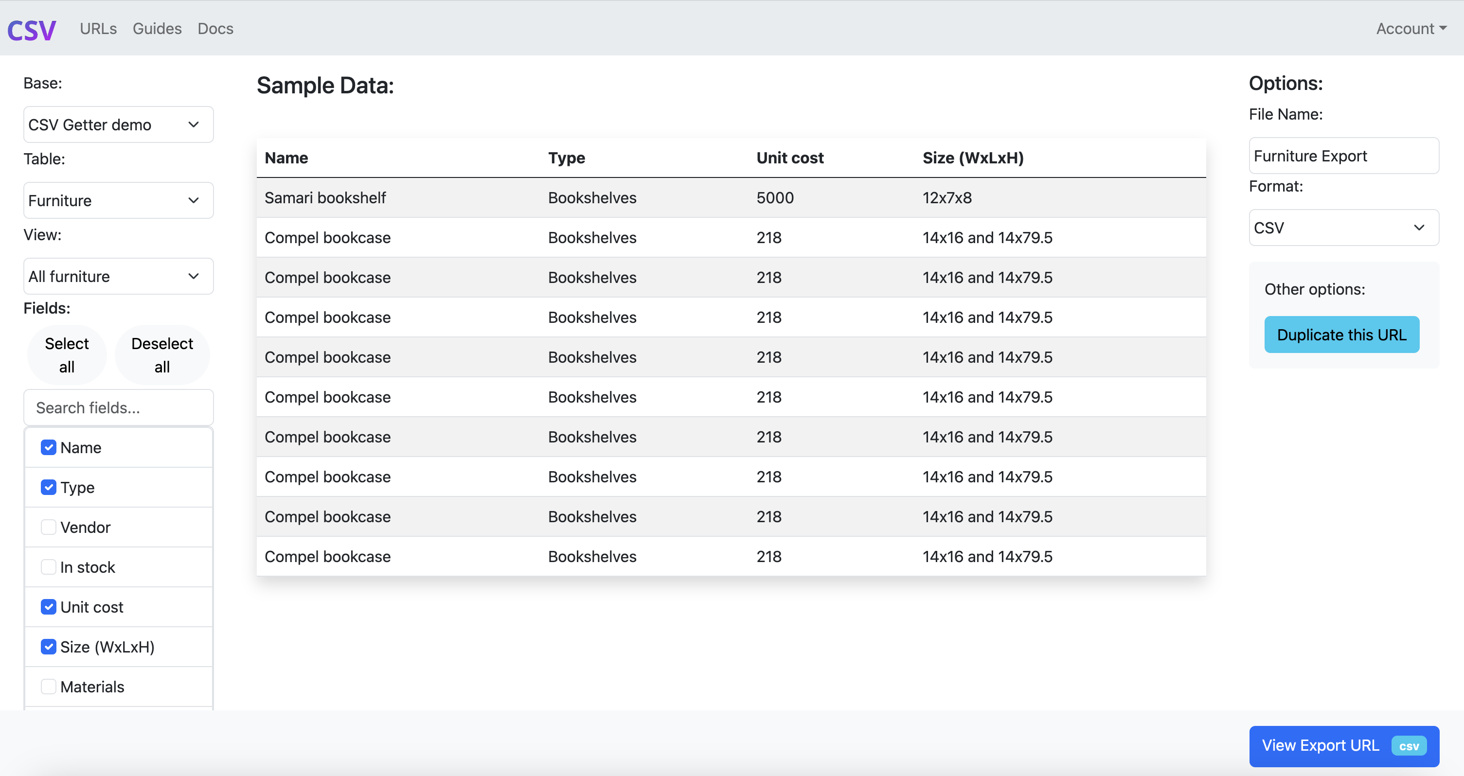 CSV Getter for Airtable media 2