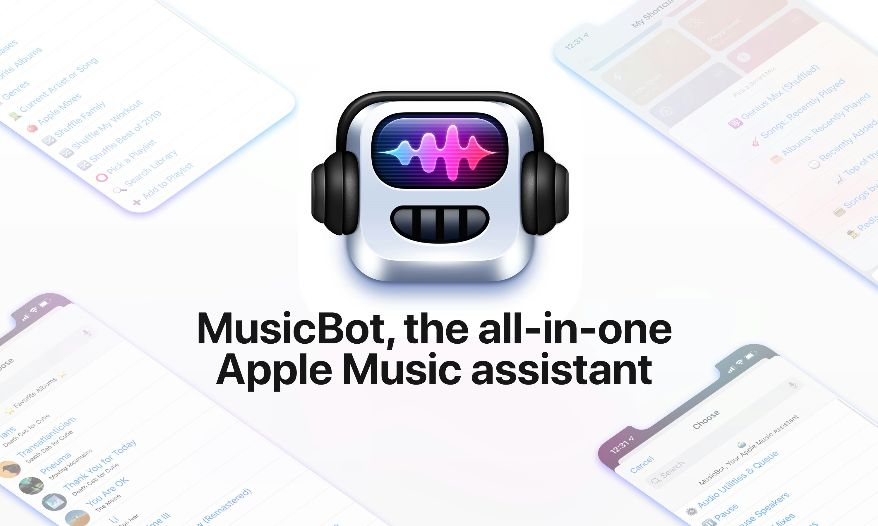 MusicBot - The All-in-one Apple Music Assistant, Powered By Shortcuts ...