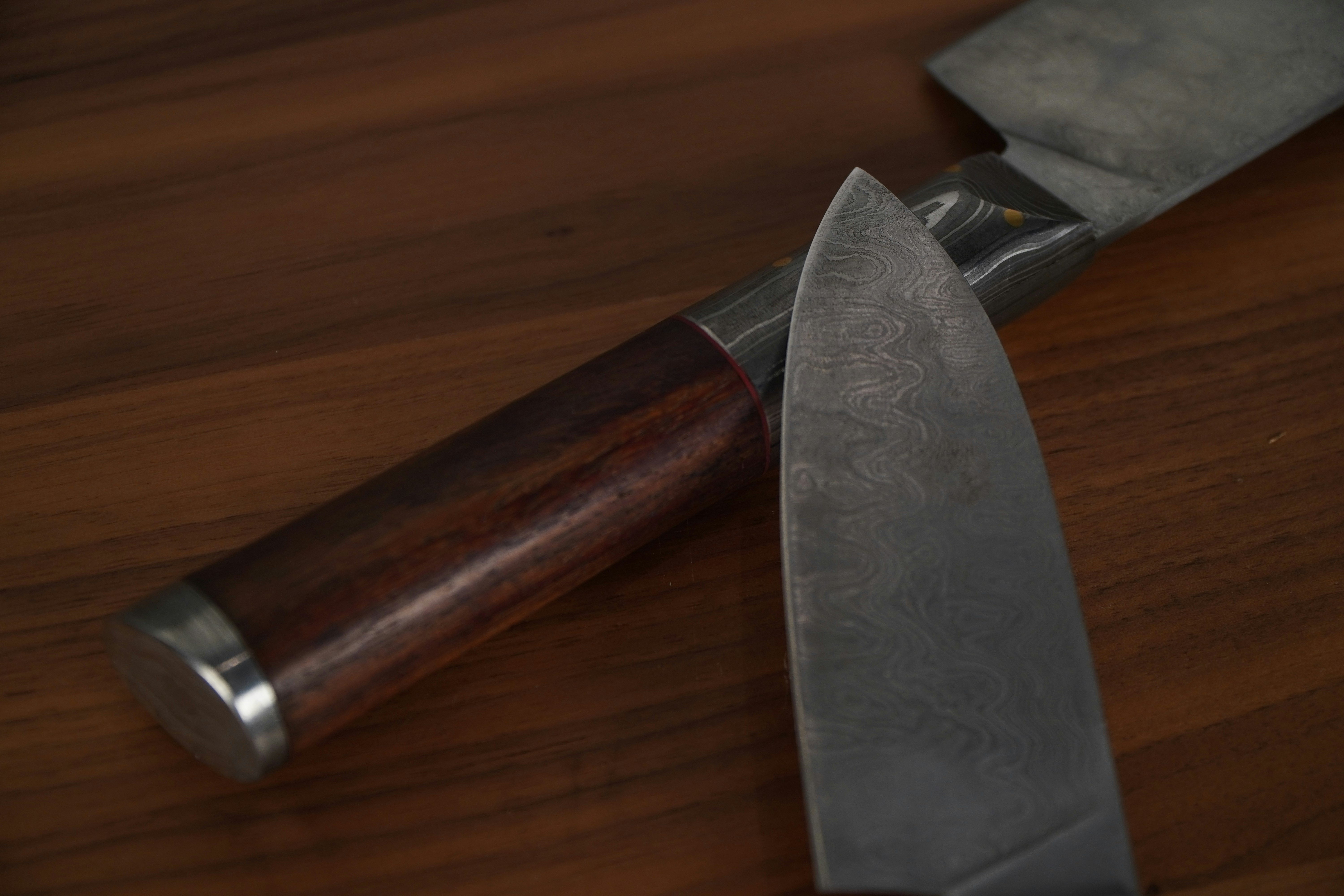 Marcus Aurelius Damasco Knife Series - Serie di coltelli Damasco a mano commerciale. media 9