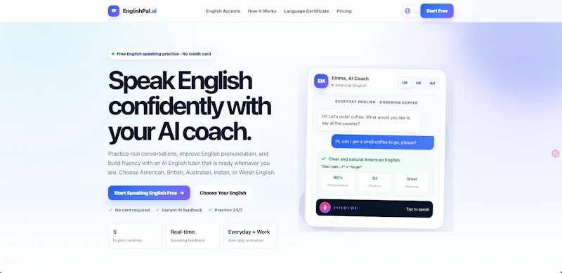 EnglishPal AI - Your AI Speaking Partner screenshot 1