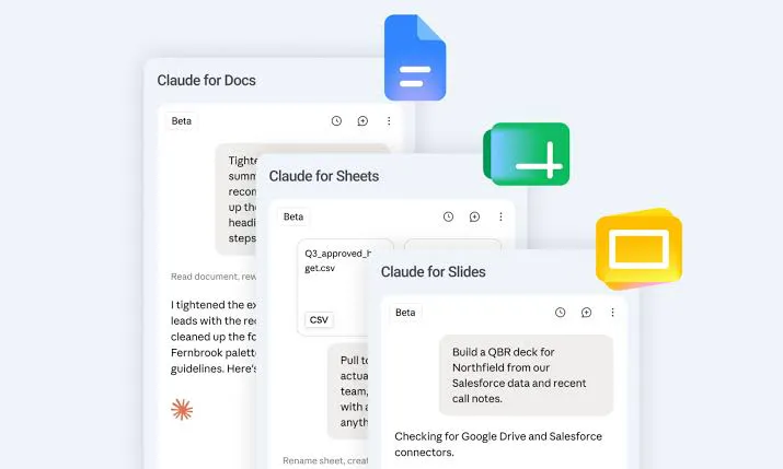 Claude for Google Workspace gallery image