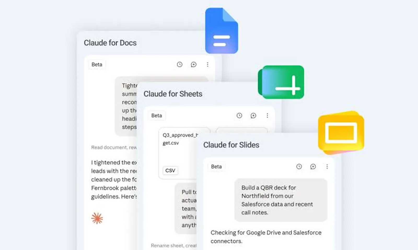 Claude for Google Workspace screenshot 3