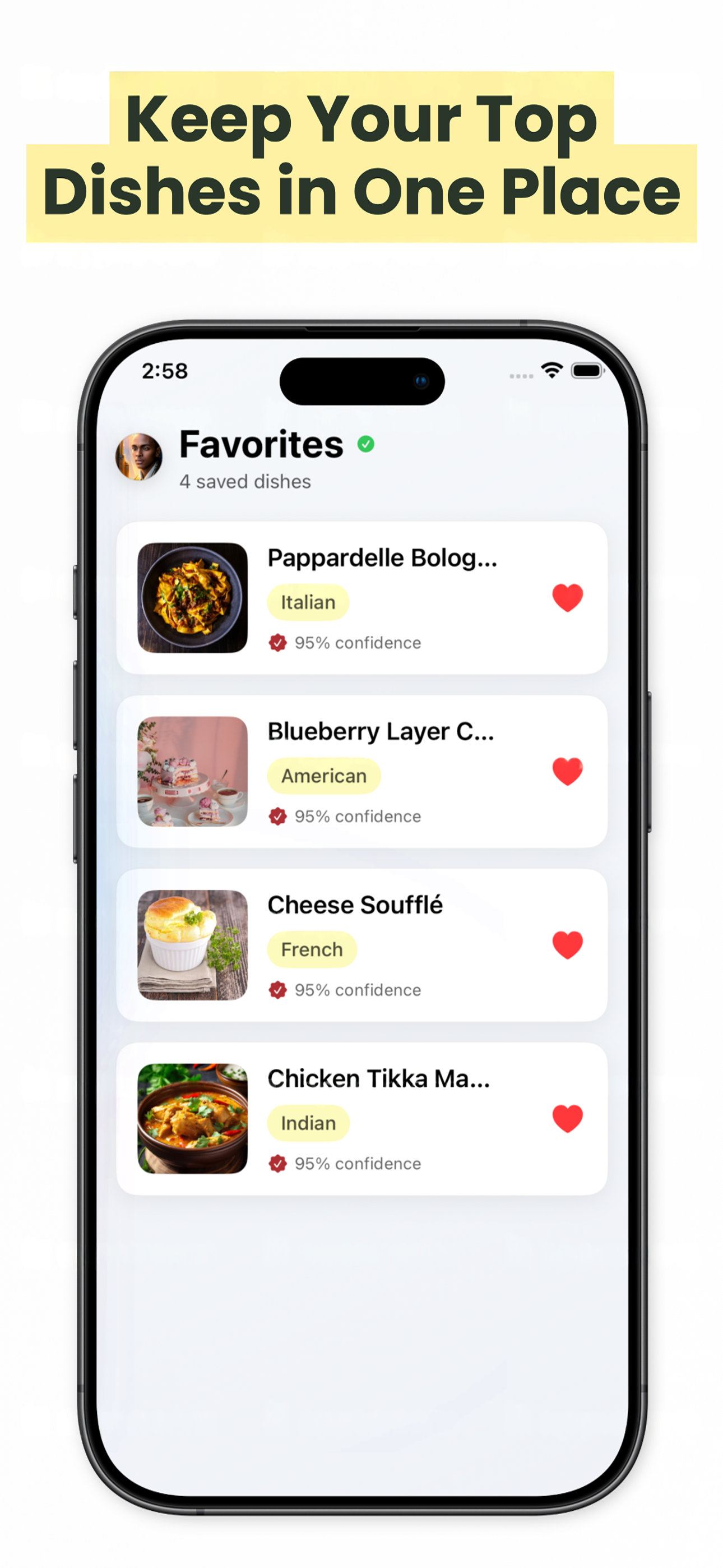DishDetect - Screenshot 3 showing product features and functionality