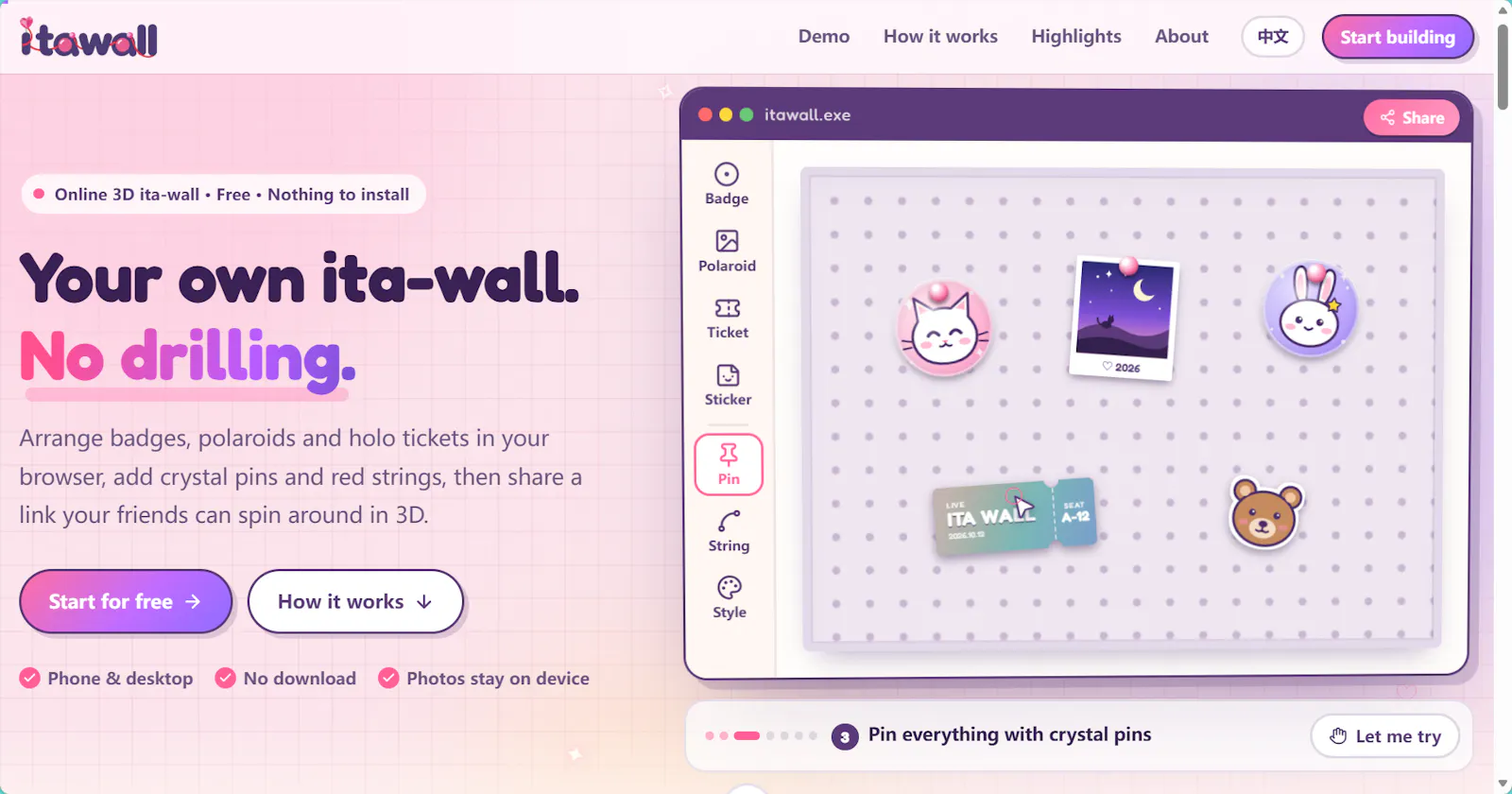 ItaWall screenshot 3
